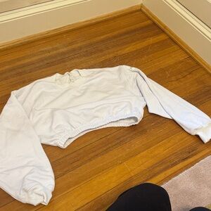 Alo cropped sweatshirt